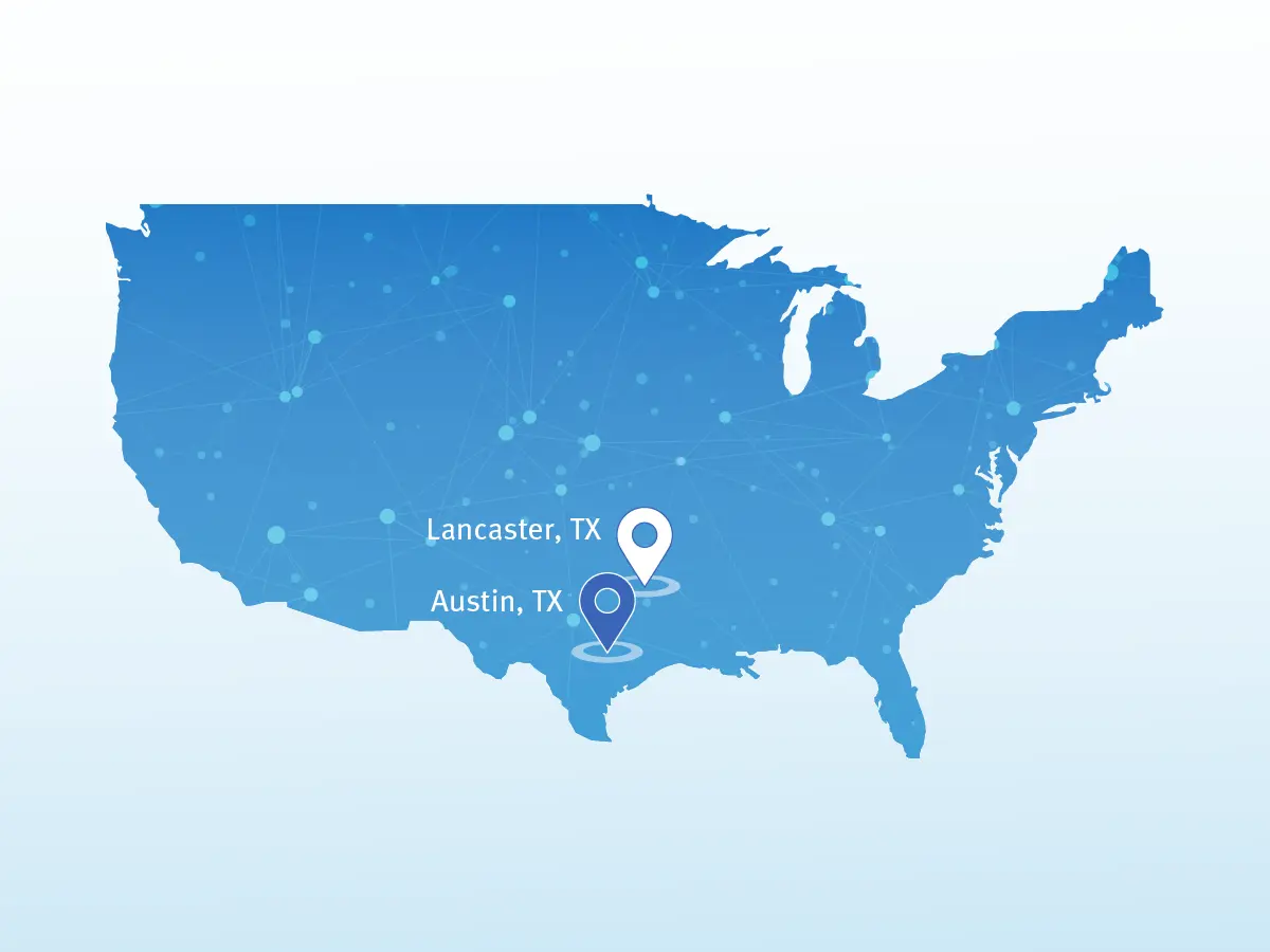 ICU Medicals Superhub Map